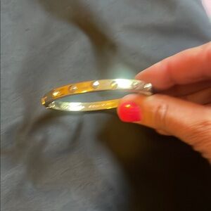 All Saints Gold and Silver Studded Bracelet